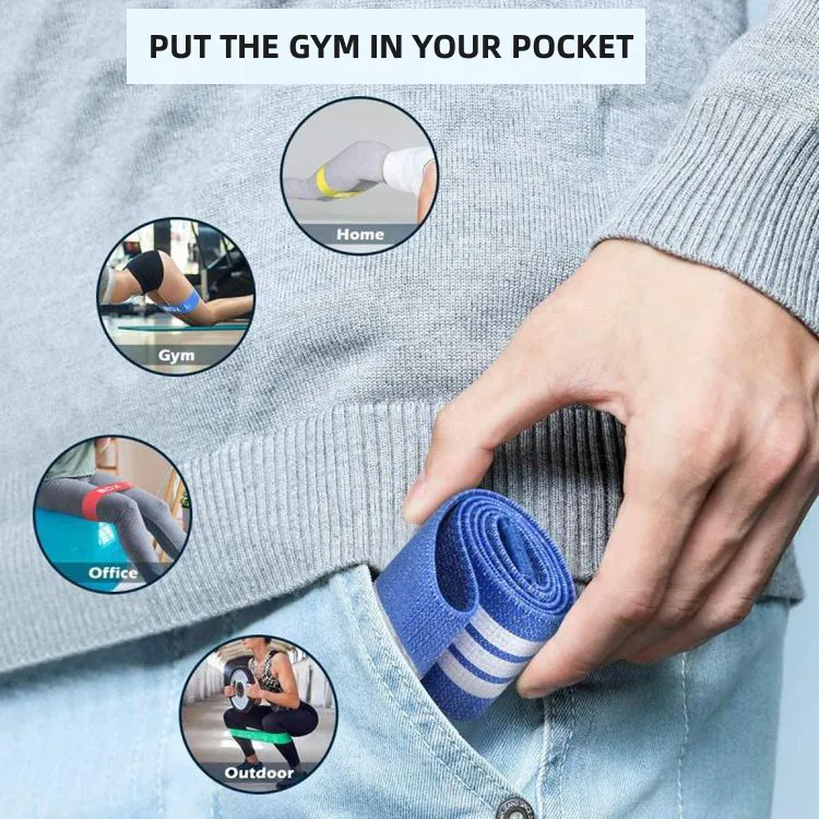 Fabric Resistance Booty Exercise Bands