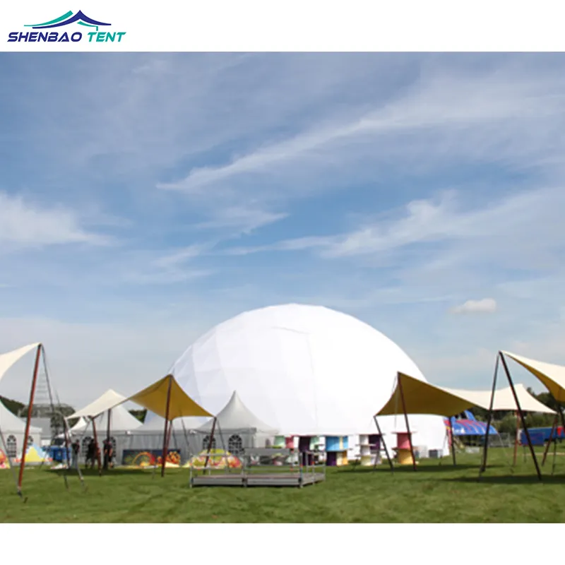 Factory Price 25m Diameter Dome Sphere Event Tent for Exhibition