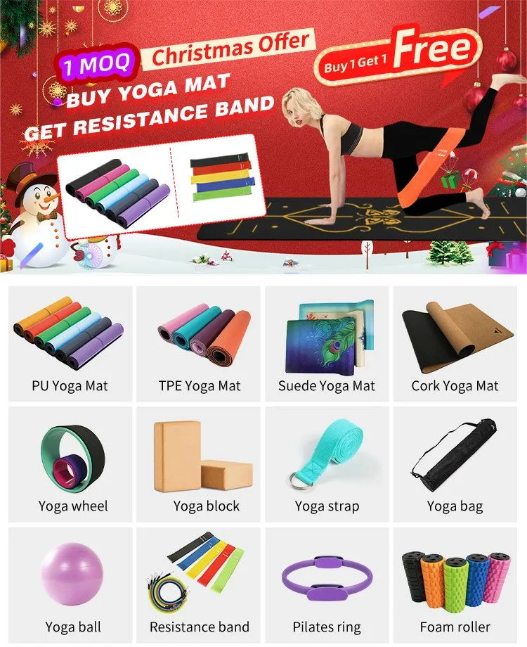 Factory Price High Density Durable PVC Yoga Mat Studio Using