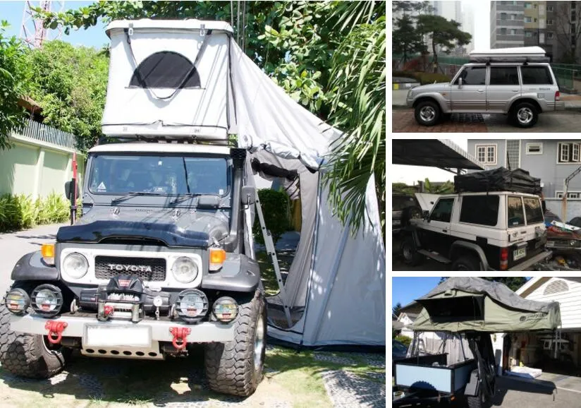 Fiberglass Hard Shell Car Roof Top Tent for Sale