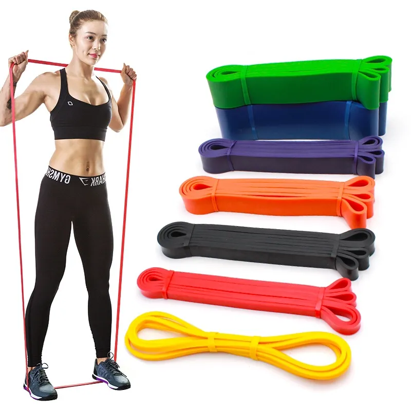 Fitness Gym Home Exercise Band Resistance Bands for Yoga Power Exercise