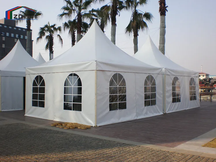 Full PVC Cover Sunproof Canopy Tent 5X5 Small Pagoda Tent