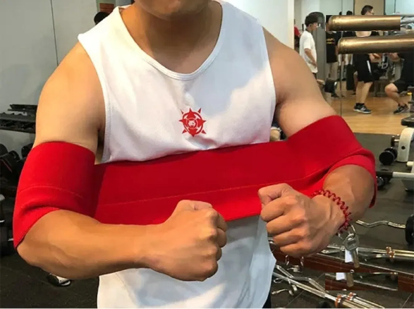 Gym Elbow Sleeves Band Slingshot Fitness Weightlifting Increase Strength Esg11495