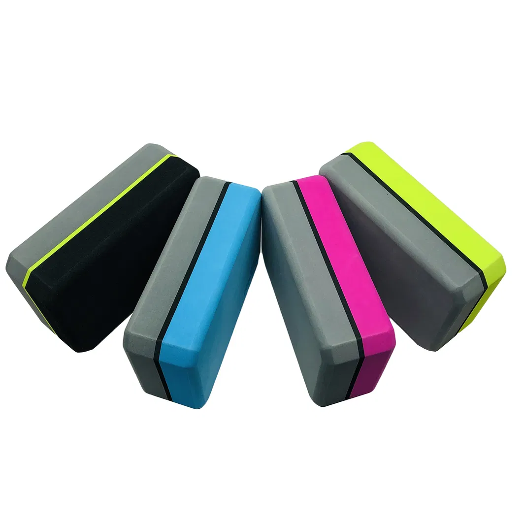 High Density Yoga Bricks to Improve Spine Flexibility for Yoga & Pilates, Light Weight, Anti-Slip Surface, Extra-Durable