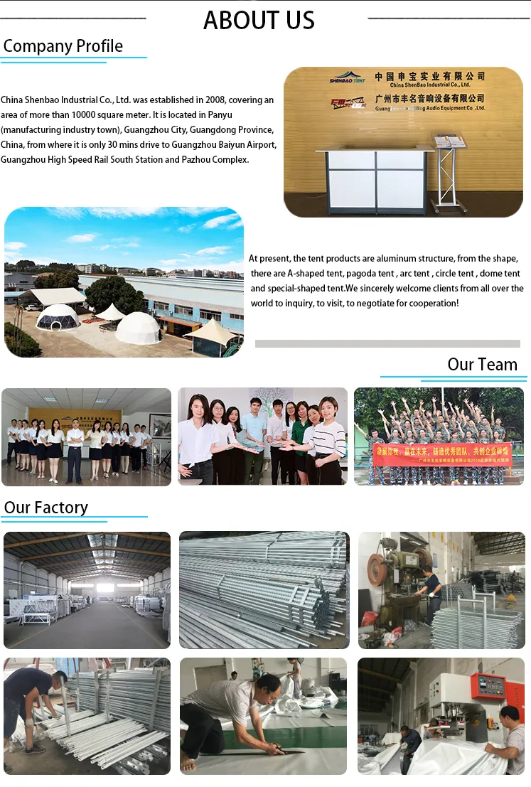 High Peak Pagoda Event Tent for Exhibition