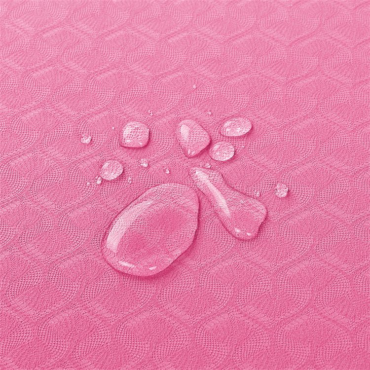 High Quality Durable Cheap Price Pink TPE Yoga Mat Roll