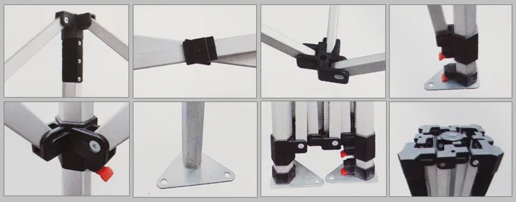 High Quality Waterproof Outdoor Trade Show Aluminum Canopy Tent Gazebo