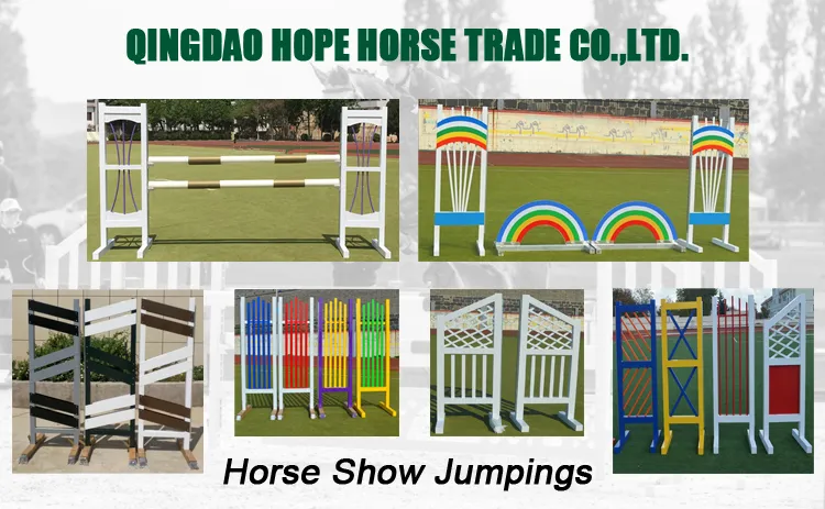 Horse Show Jumping Portable Horse Show Jumping Obstacle with Keyhole Track