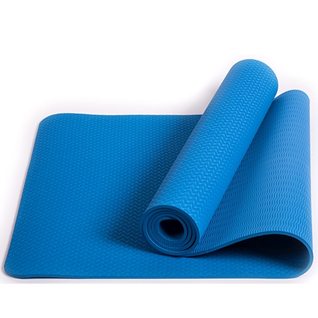 Hot New Products 4mm TPE Yoga Mat 173* 61cm with Color Card Print Custom Logo at Wholesale Price
