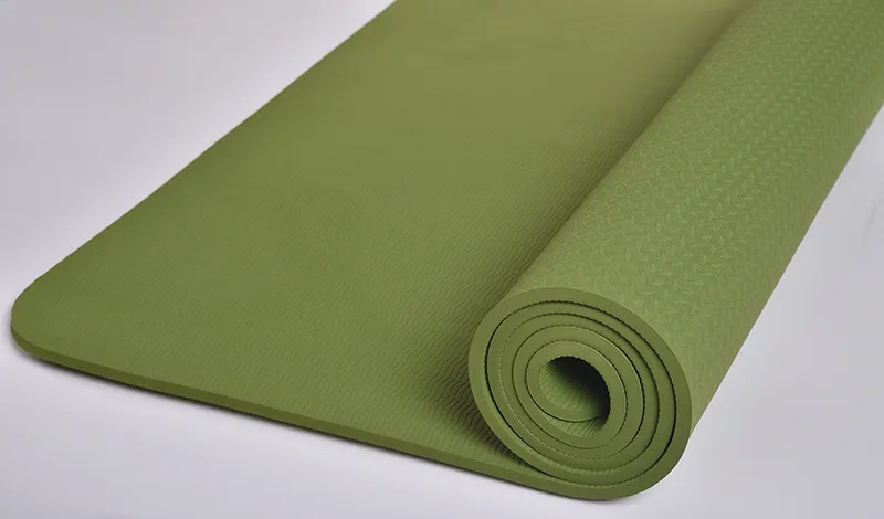 Hot New Products 4mm TPE Yoga Mat 173*61cm with Color Card Print Custom Logo at Wholesale Price