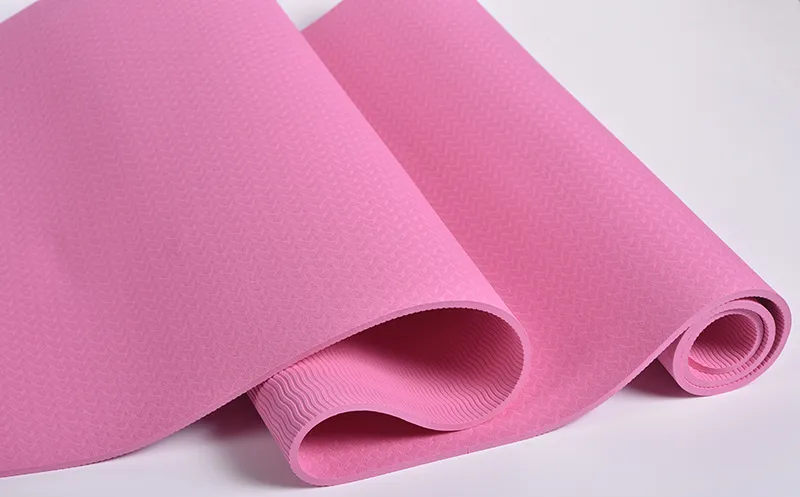 Hot New Products 4mm TPE Yoga Mat 173*61cm with Color Card Print Custom Logo at Wholesale Price