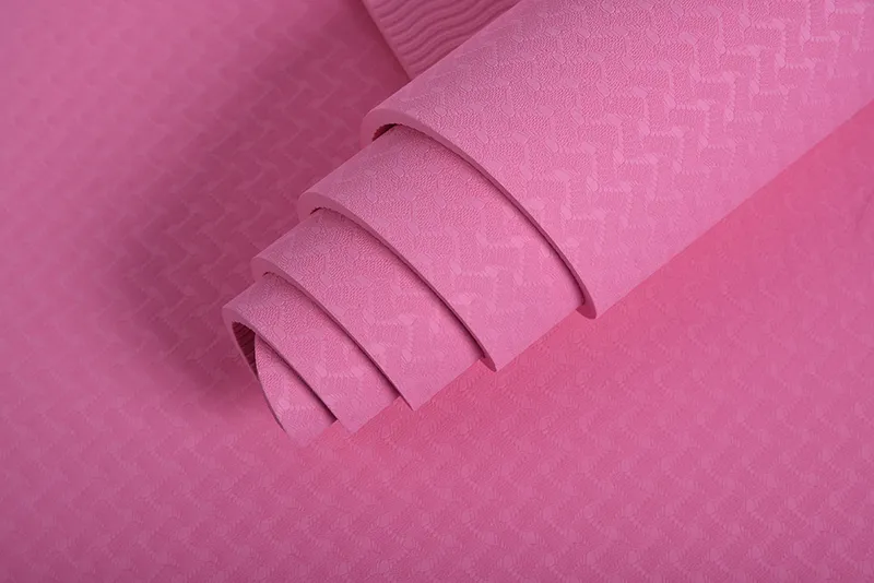Hot New Products 4mm TPE Yoga Mat 173*61cm with Color Card Print Custom Logo at Wholesale Price