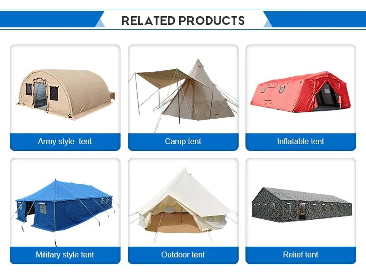 Hot Sale America/Africa/Europe OEM2 Person Double Fly Military Army Style Durable Waterproof Outdoor Camping Tent Factory