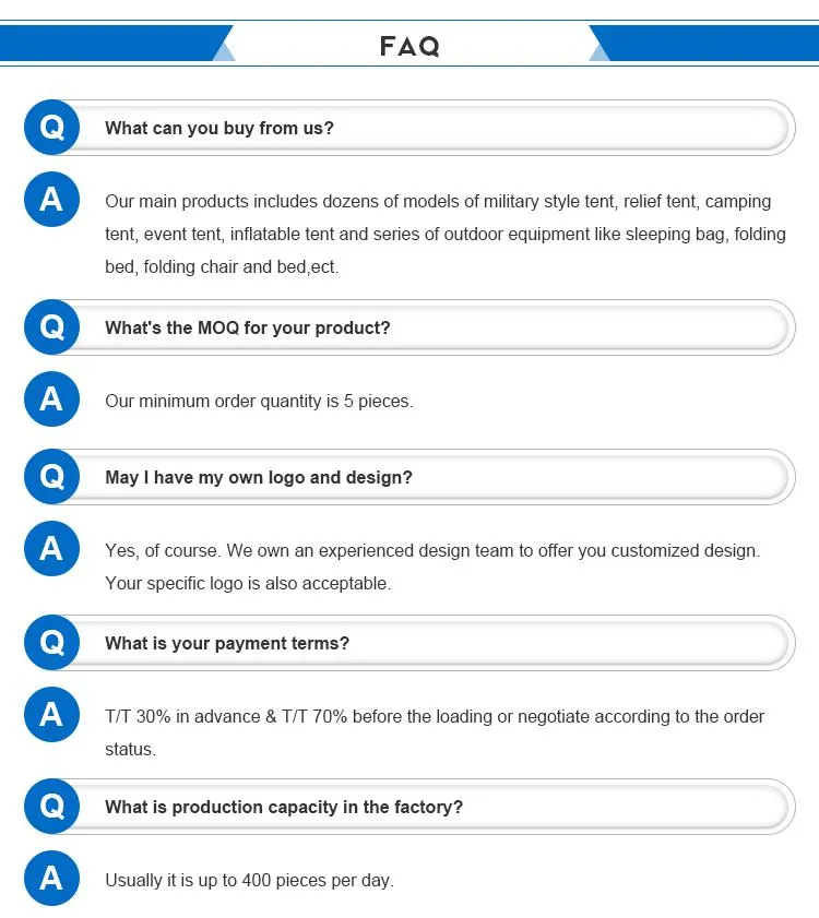 Hot Sale America/Africa/Europe OEM2 Person Double Fly Military Army Style Durable Waterproof Outdoor Camping Tent Factory