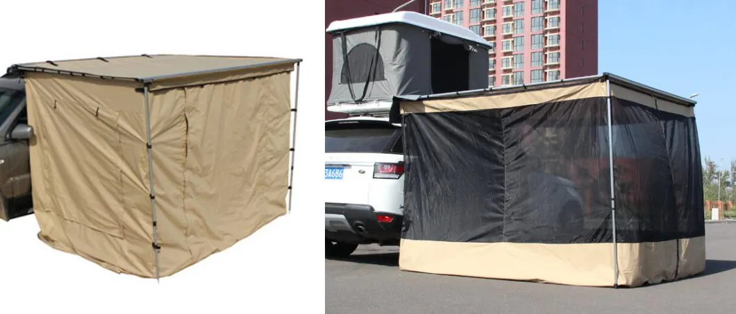 Hot Sale Car Roof Top Side Retractable Awning for Outdoor Camping