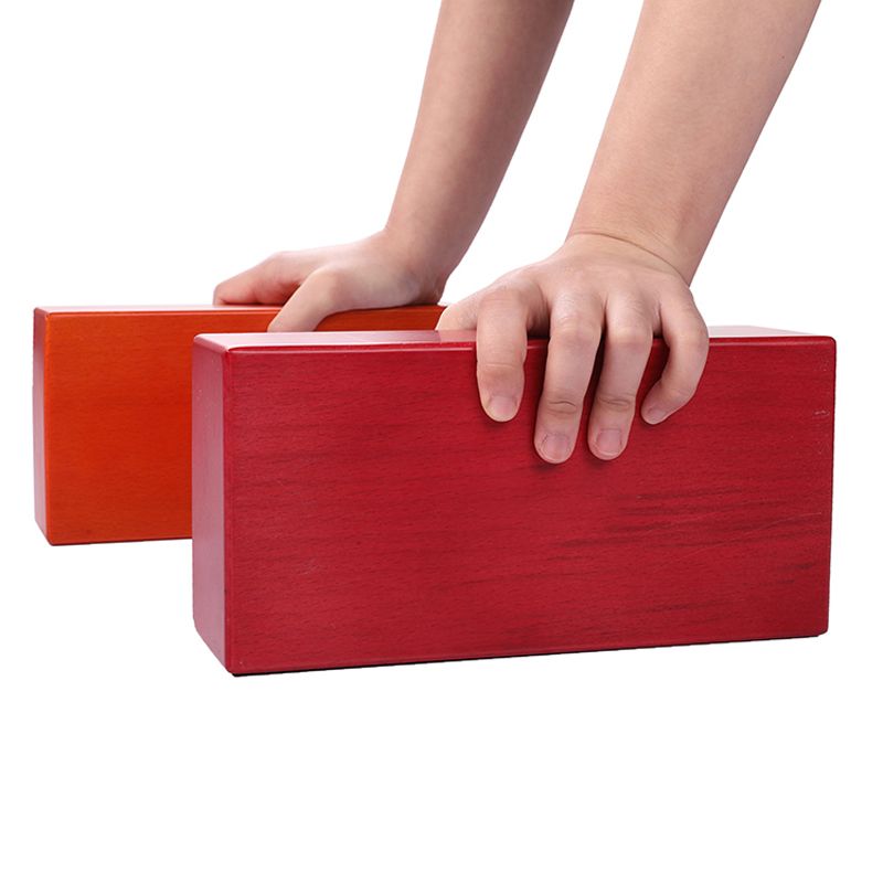 Hot Sale Personalised Natural Organic High Density Wooden Yoga Block