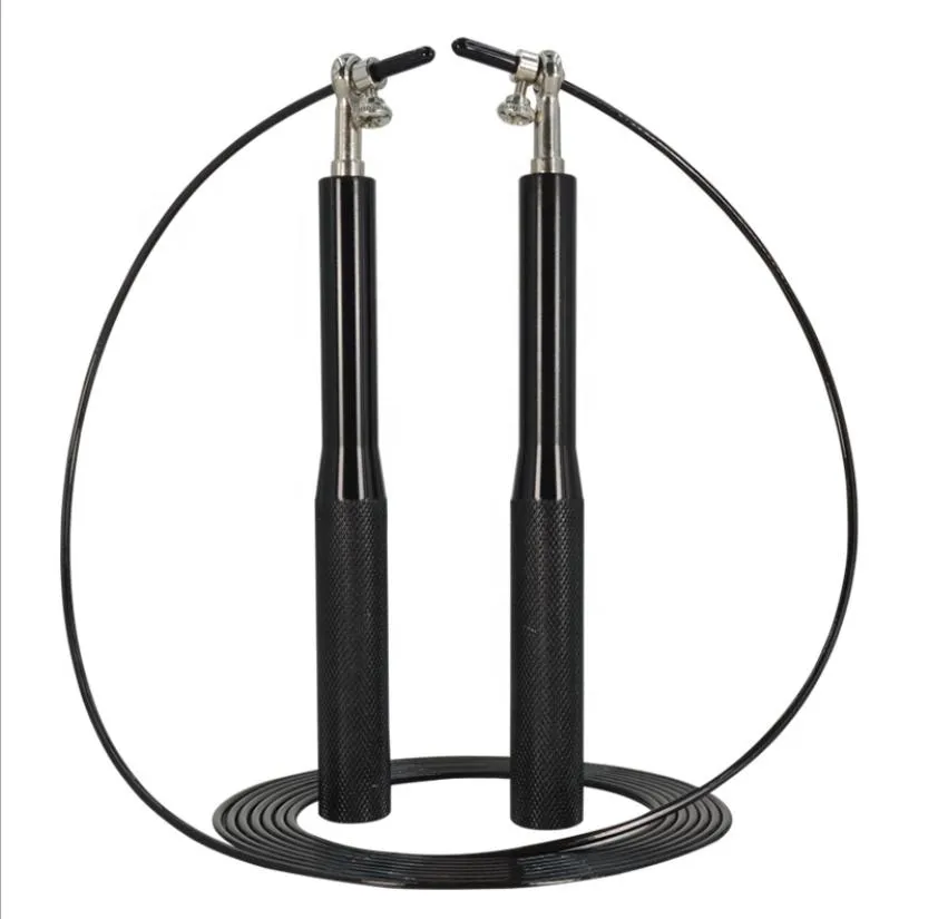 Hot Selling Durable Aluminum Handle with 360 Swivel Ball Bearing Speed Skipping Jump Rope