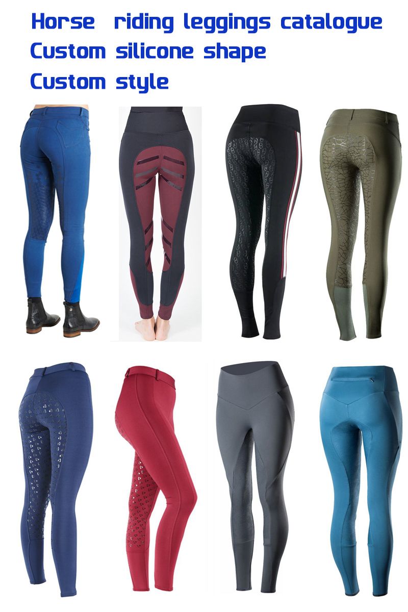Hot Selling Polyester OEM Women Horse Tights Equestrian Clothing Riding Pants