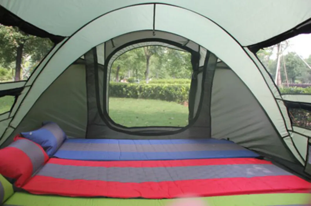 Instant Camping Outdoor Pop-up 4-6 Persons Tent, Automatic Waterproof Tent Quick-Opening Tents Canopy with Carrying Bag, Easy to Set up Cabin Tent Esg15107