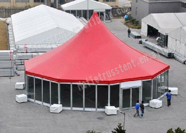 Large Luxury Wedding Party Church Tent Aluminum Exhibition Marquee Big Trade Show Tent