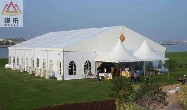 Large Luxury Wedding Party Church Tent Aluminum Exhibition Marquee Big Trade Show Tent