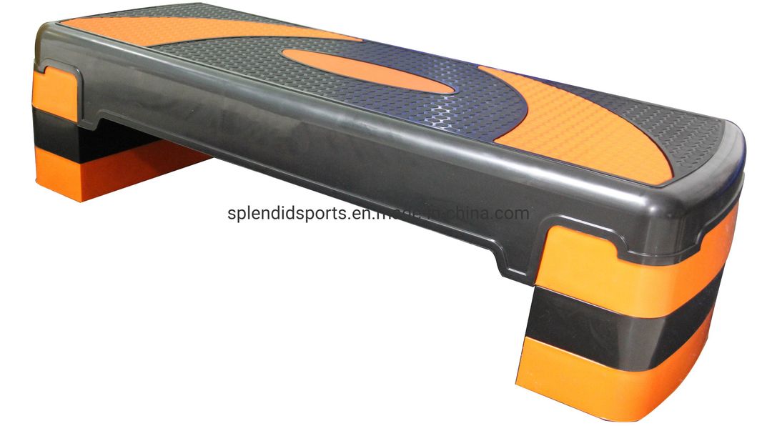 Leaderway 78cm Aerobic Steps OEM/ODM Step Platforms Trainer Adjustable Aerobic Exercise Fitness Body Slimming Workout Stepper