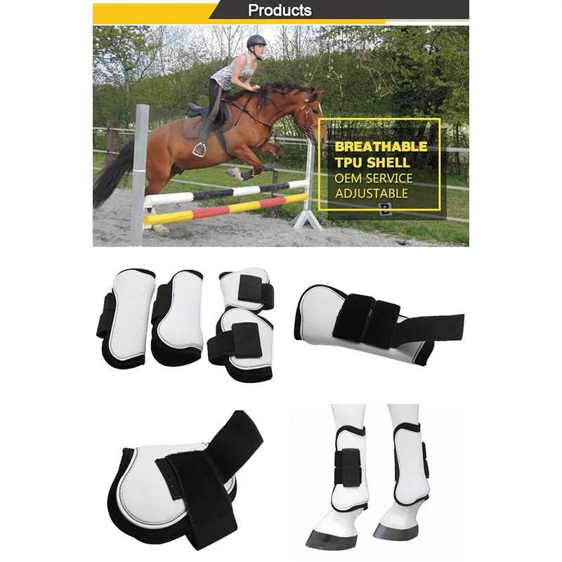 Lightweight Racing Leg Equestrian Anti-Mosquito Jumping Tendon Horse Fly Boots