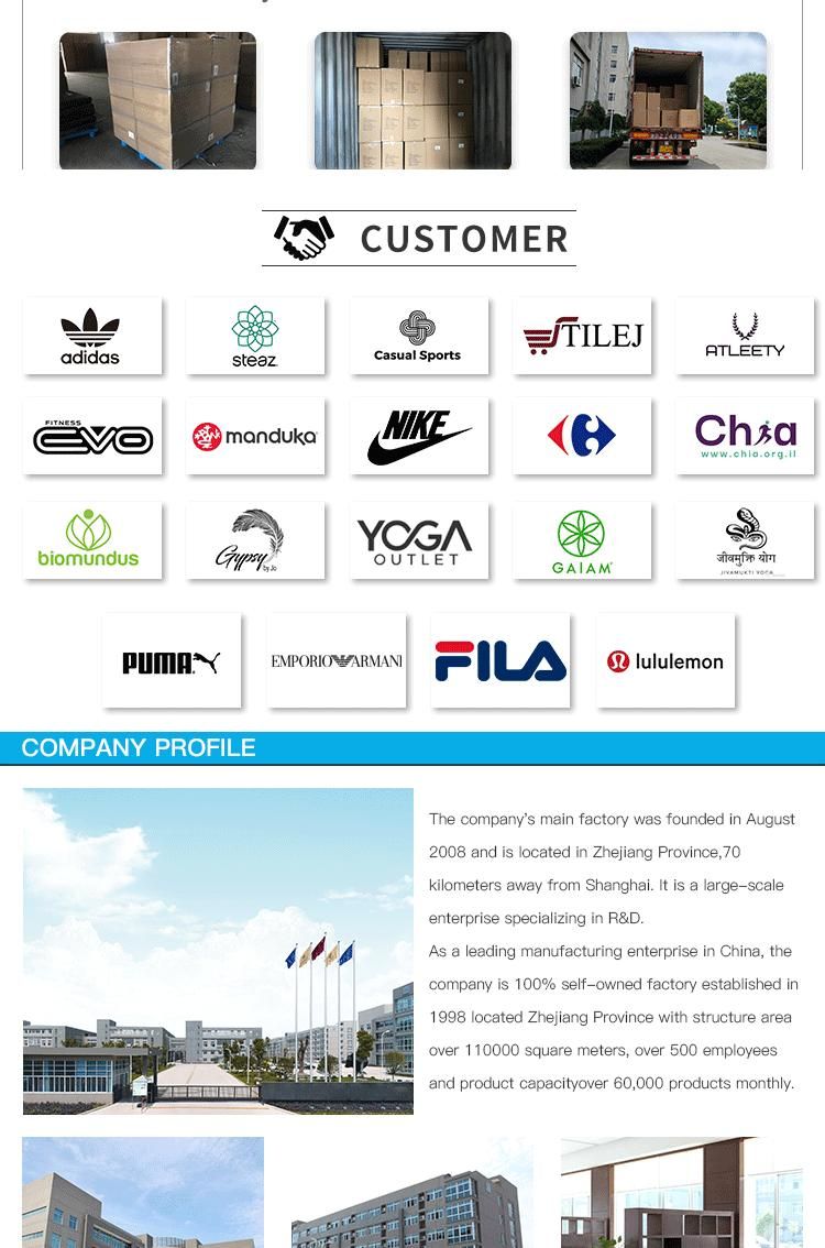 Made in China Waterproof Fitness Natural Rubber Resistance Yoga Mat