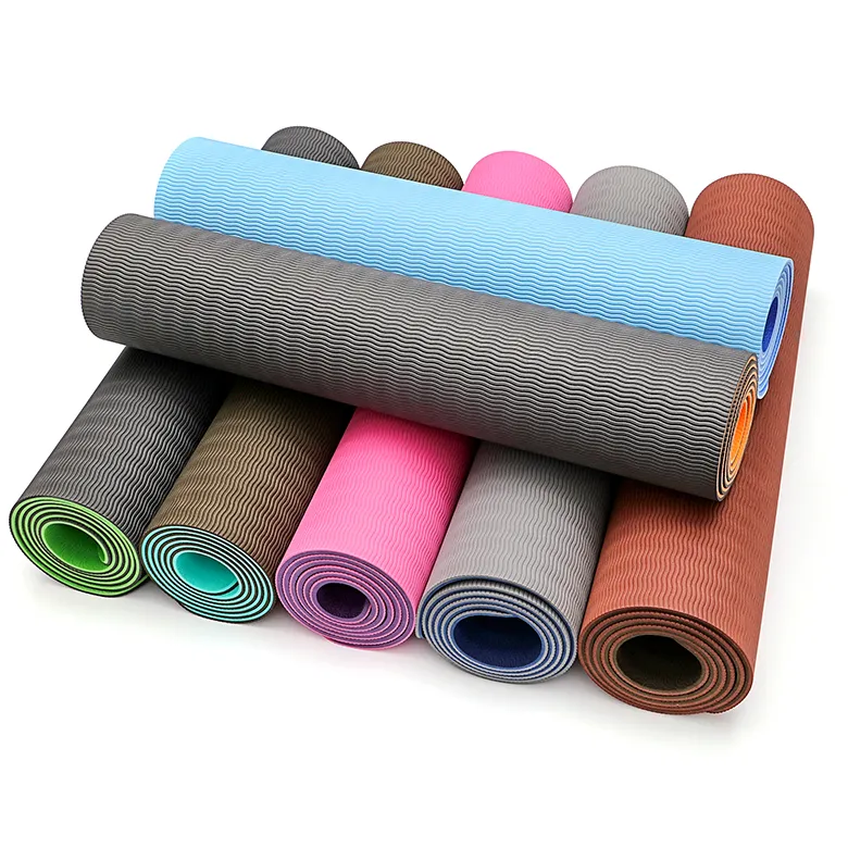 New Design Eco-Friendly Durable Customized TPE Yoga Mat
