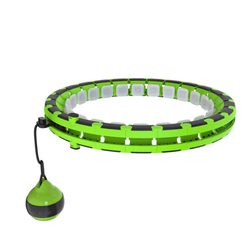 Non-Drop Digital Count Adjustable Size Silicone ABS Hula Hoops Adjustable