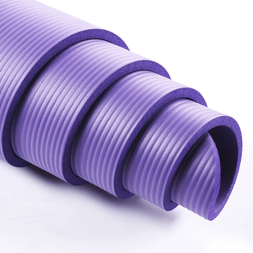 Non-Slip Yoga Mat - Durable 10 mm Thickness Yoga Pilates Exercise Fitness & Floor Workouts Esg13177