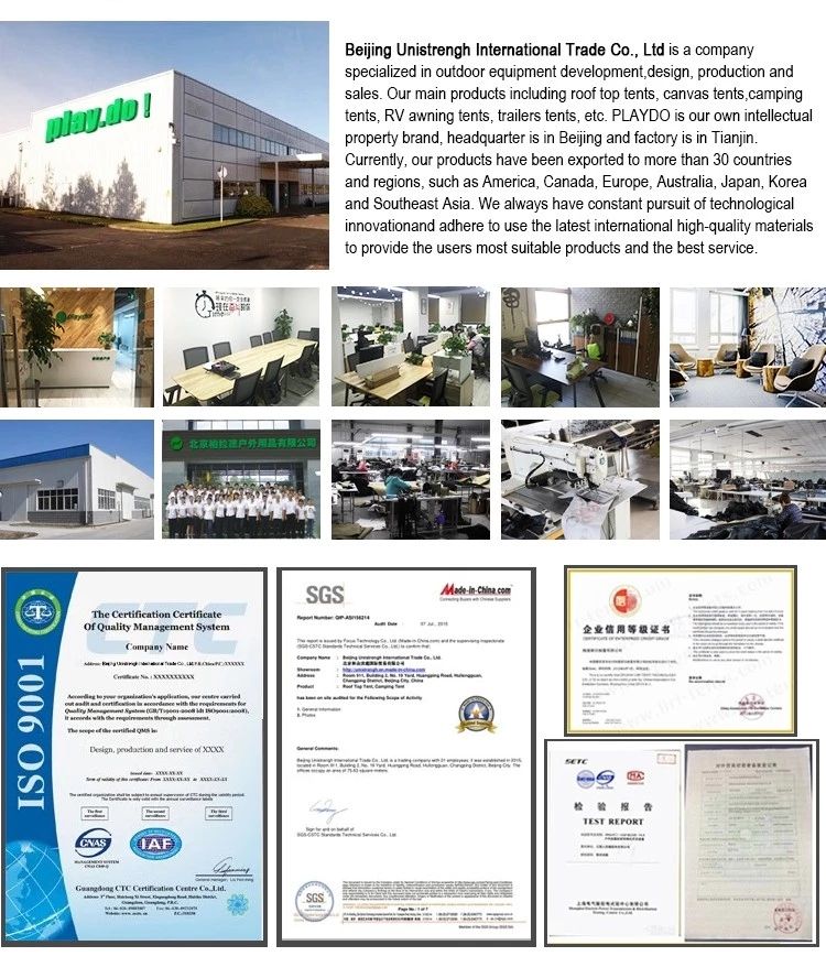 off Road Outdoor Camping Equipment Car Tent Hard Triangular