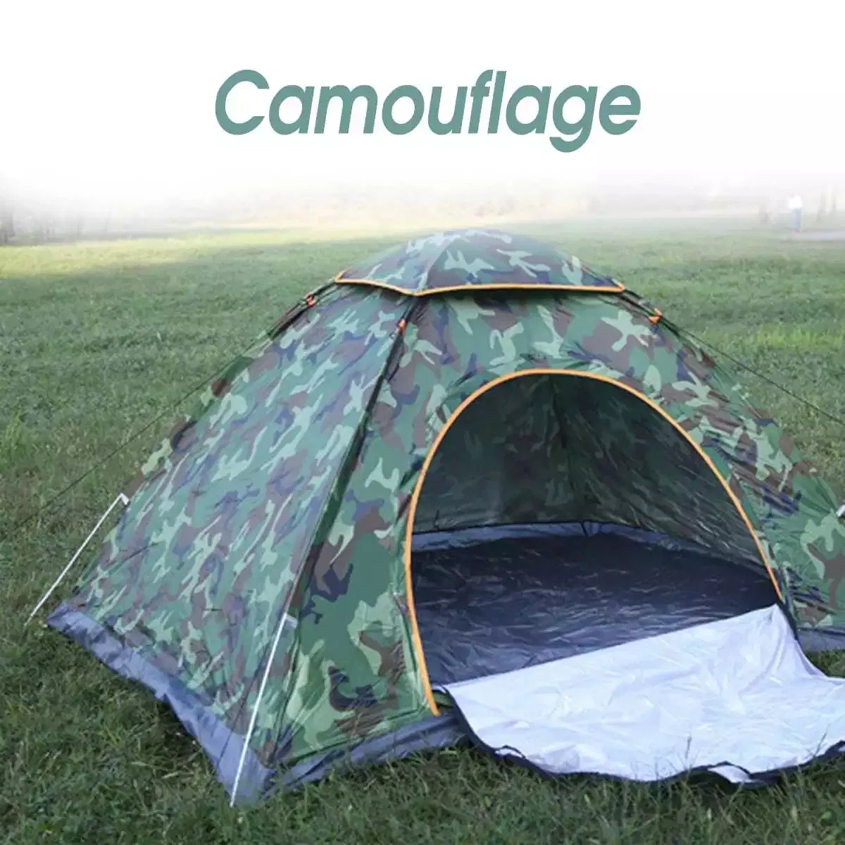 Outdoors Portable Shelter 2-3 Person Waterproof Camping Tent Quick Automatic Open Esg16938