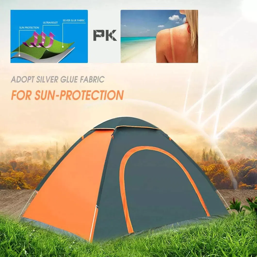 Outdoors Portable Shelter 2-3 Person Waterproof Camping Tent Quick Automatic Open Esg16938