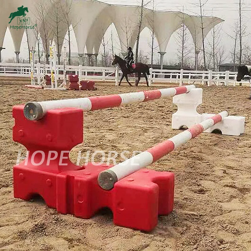 Plastic Cavaletti Block Without Poles for Horse Training Use