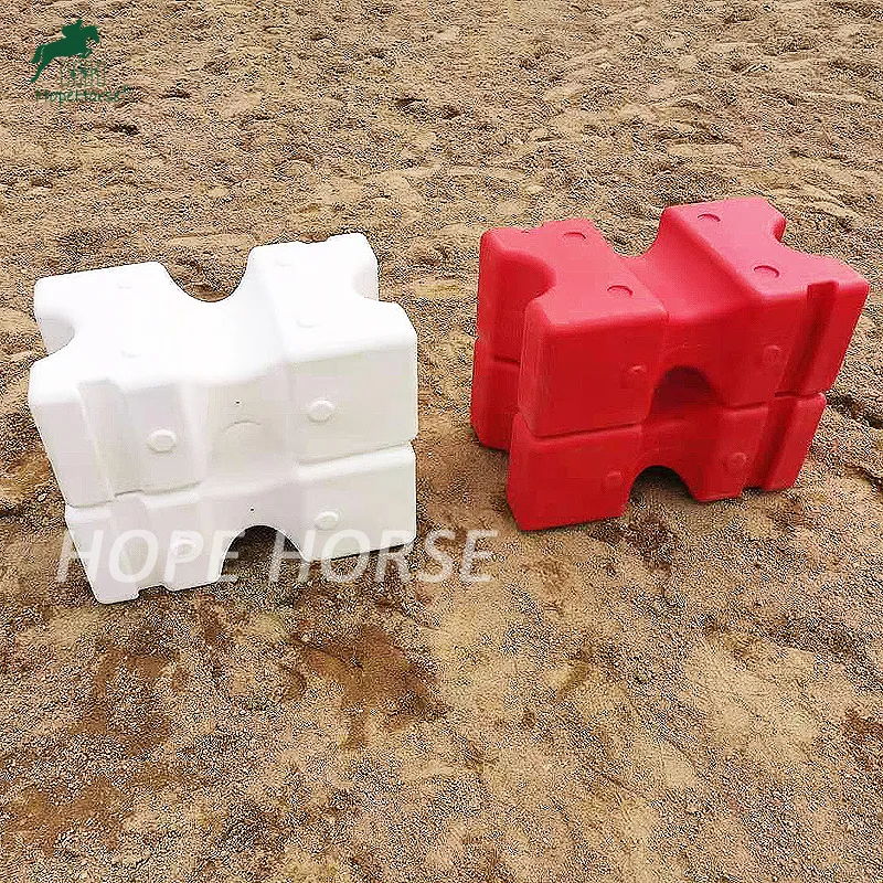 Plastic Cavaletti Block Without Poles for Horse Training Use