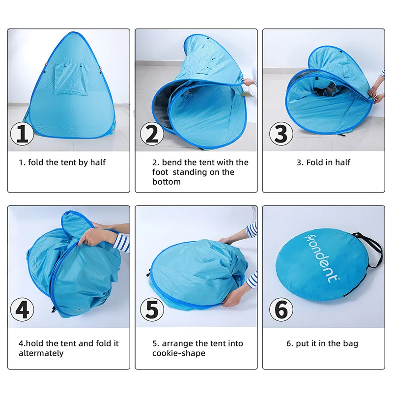 Pop up Beach Tent Toys Outdoor Foldable Tents