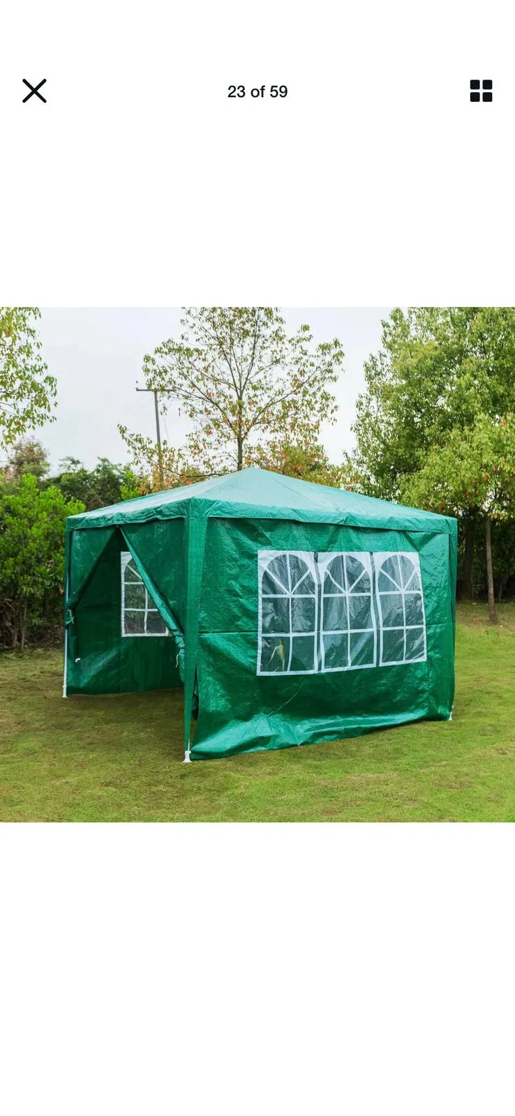 Pop up Tent Customized Canopy Tent Waterproof Camping Tent Gazebo