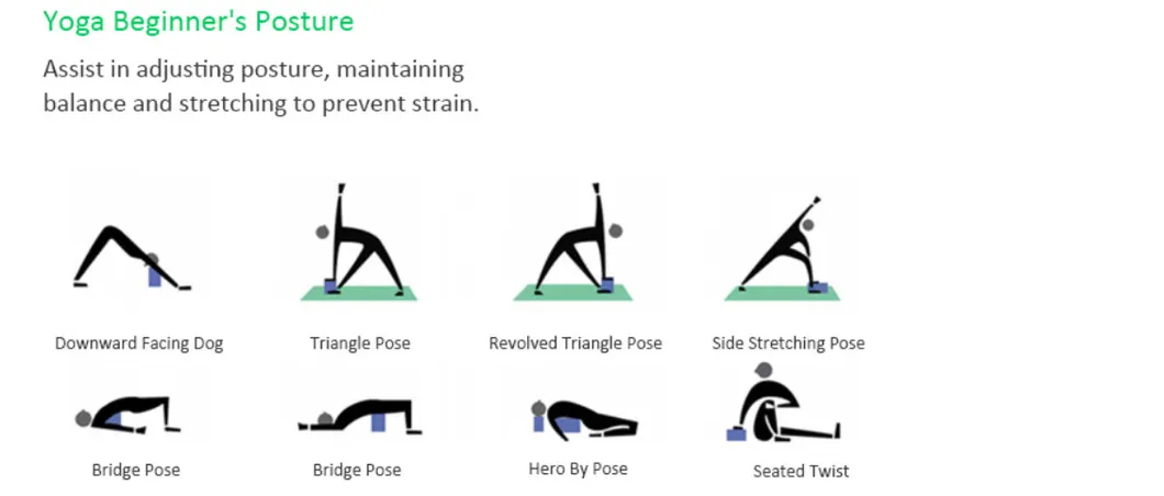 Popular Gym EVA Yoga Products with En71 and 16p Certification (#Y2002)