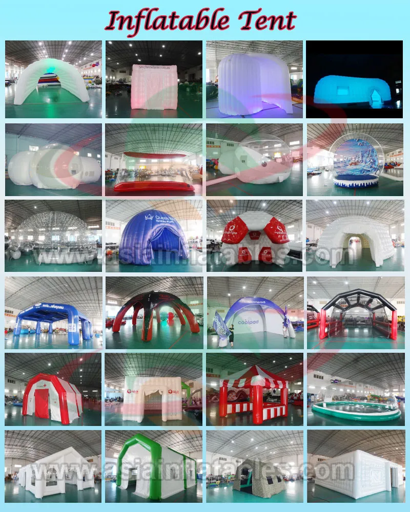 Portable Outdoor Inflatable Bubble Tent Custom Giant Transparent Lawn Tent