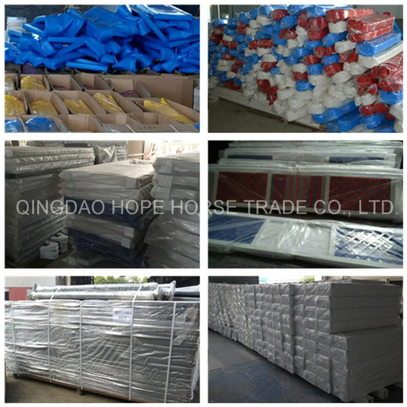 Powder Coating Keyhole Track for Horse Show Jump