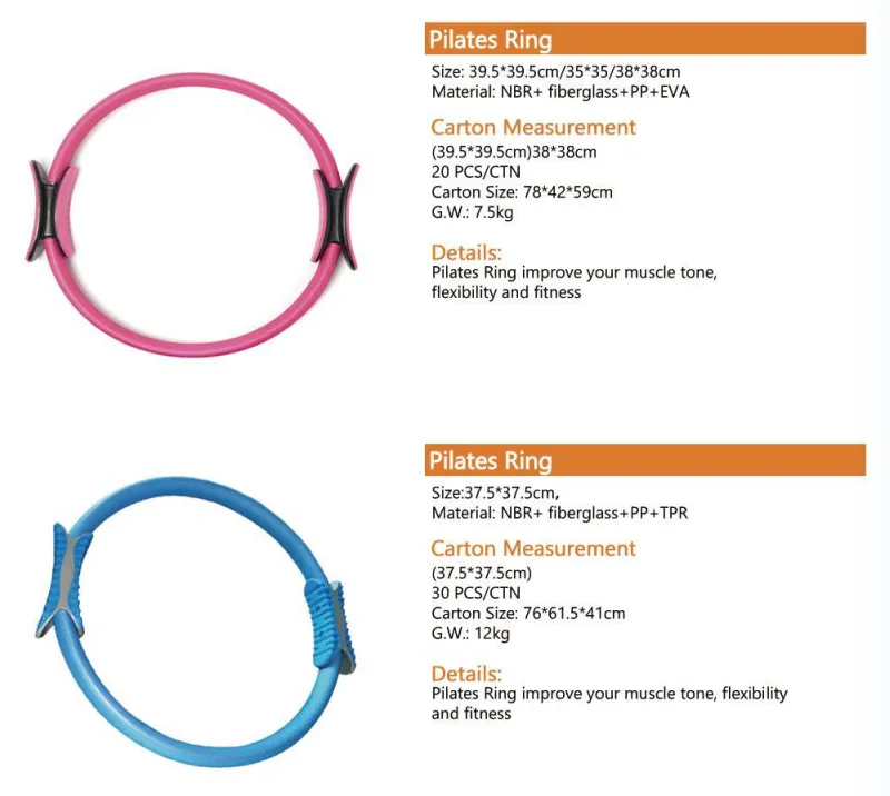 Quality Fitness Yoga Pilates Ring for Yoga Beginner