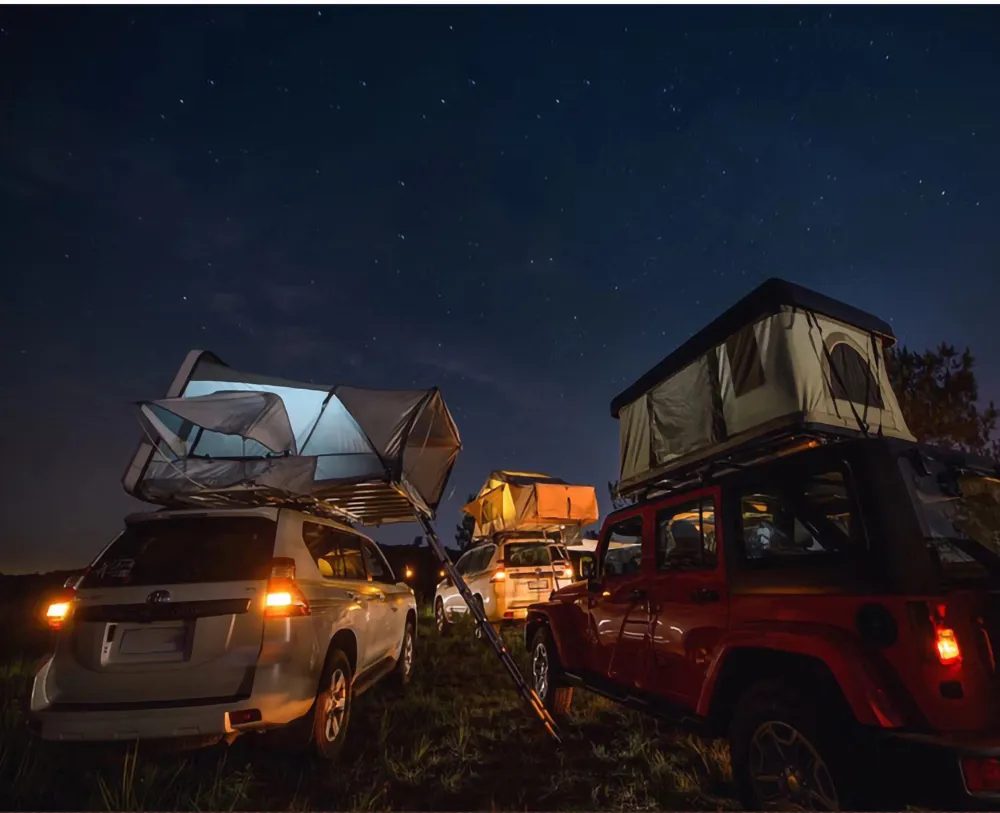 Road Trip Outdoor Camping Roofnest The Coolest Car Roof Tent Wp009