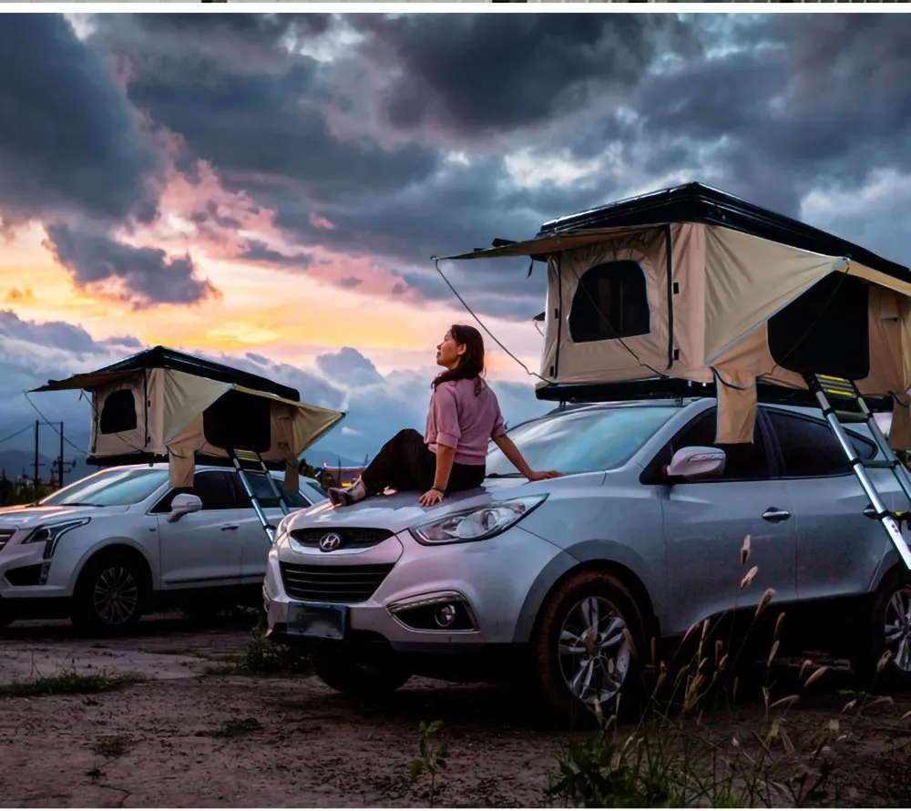 Road Trip Outdoor Camping Roofnest The Coolest Car Roof Tent Wp009