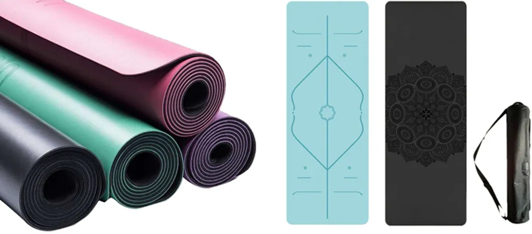 Super Thick Durable Anti Tear PU Natural Rubber Yoga Mat