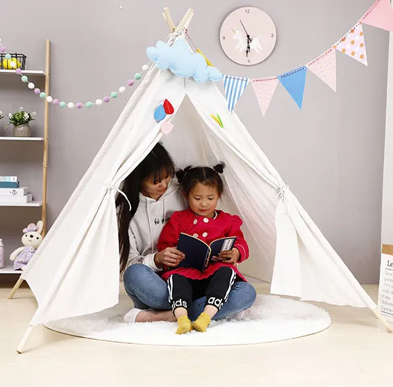 Teepee Tent for Kids, Kids Play Tent for Boys and Girls, Indoor Pop up Teepee
