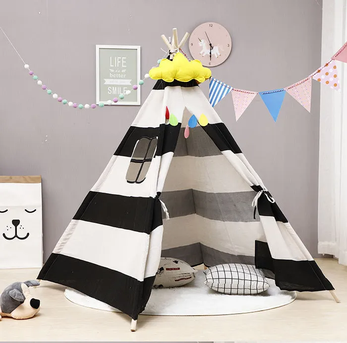 Teepee Tent for Kids, Kids Play Tent for Boys and Girls, Indoor Pop up Teepee