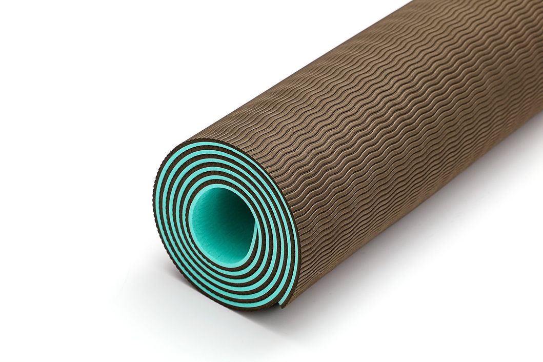 TPE Durable High Elastic Eco-Friendly Fitness Indoor Exercise High Elastic Tear Resistance Durable Pilates Exercise Yoga Mat