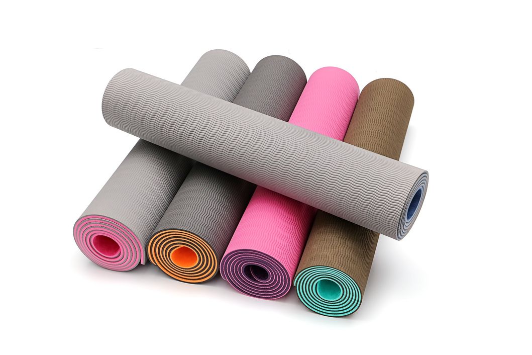 TPE Durable High Elastic Eco-Friendly Fitness Indoor Exercise High Elastic Tear Resistance Durable Pilates Exercise Yoga Mat