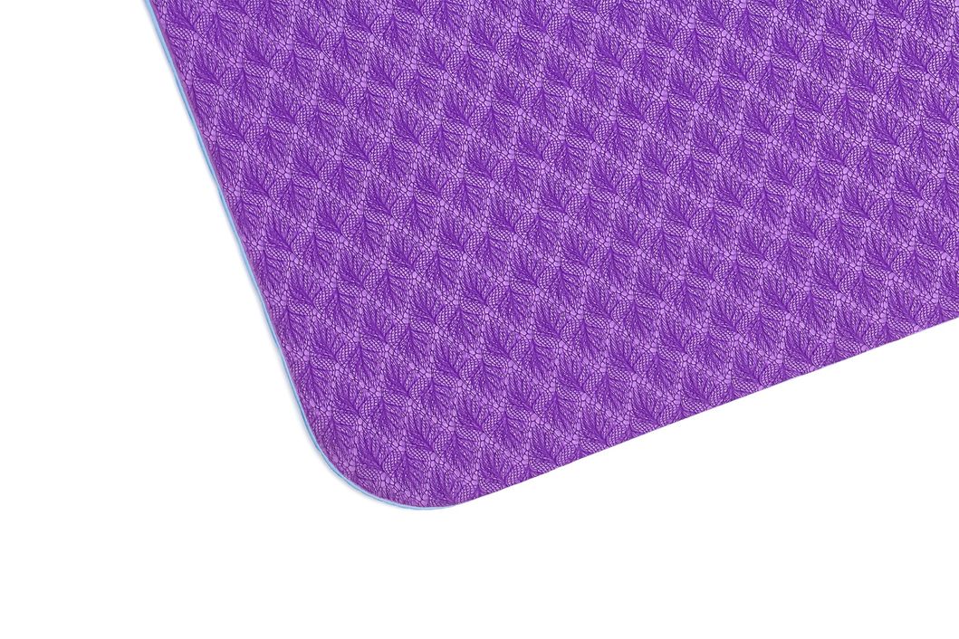 TPE Durable High Elastic Eco-Friendly Fitness Indoor Exercise High Elastic Tear Resistance Durable Pilates Exercise Yoga Mat